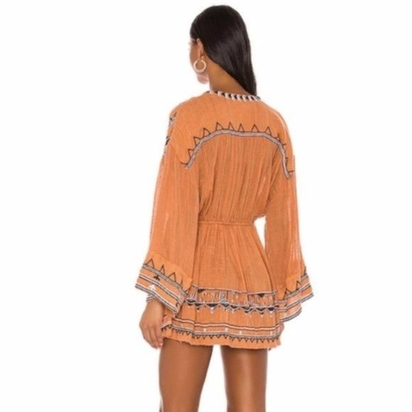 FREE PEOPLE Saffron Embroidered Tunic / Dress NWT - SIze Small - Picture 2 of 4